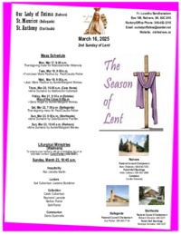 2nd Sunday of Lent