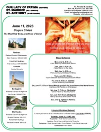 Corpus Christi-June 11, 2023